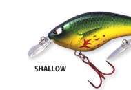 DUEL&YO-ZURI SHORT TAIL LONG CAST SHALLOW, MID, DEEP       